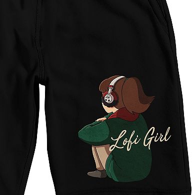 Men's Lofi Girl Pajama Shorts
