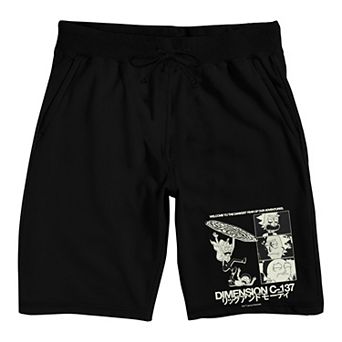 Men's Rick And Morty Pajama Shorts