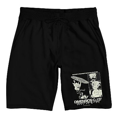 Rick and morty pj shorts outlet