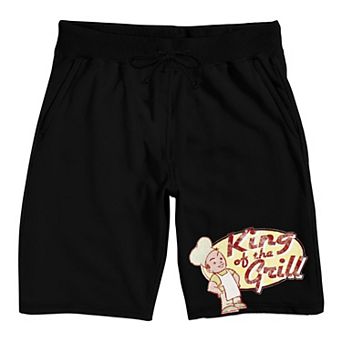 Men's King of the Grill BBQ Pajama Shorts