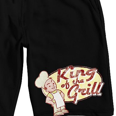 Men's King of the Grill BBQ Pajama Shorts