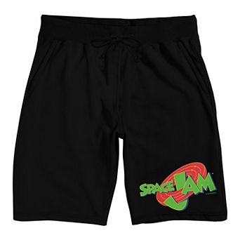 Men's Space Jam Logo Title Pajama Shorts
