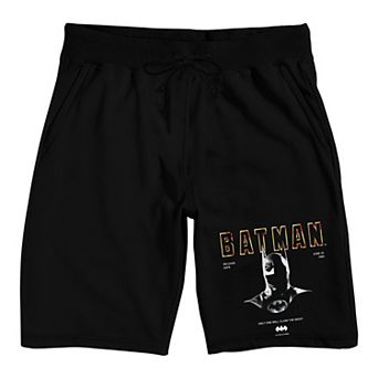 Men's Batman 1989 Movie Pajama Shorts