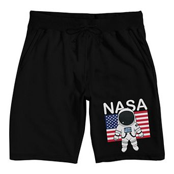 Men's NASA Astronaut U.S.A. Pajama Shorts