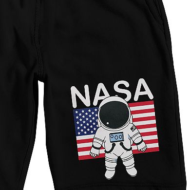 Men's NASA Astronaut U.S.A. Pajama Shorts