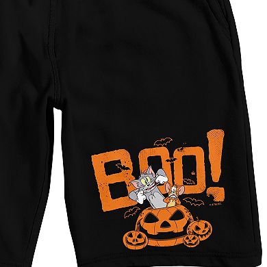 Men's Tom And Jerry "Boo!" Pajama Shorts