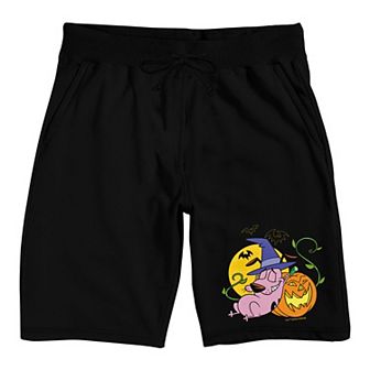 Men's Courage The Cowardly Dog Pajama Shorts