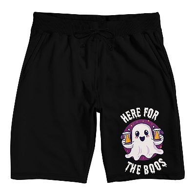 Men s Here For The Boos Sleep Shorts