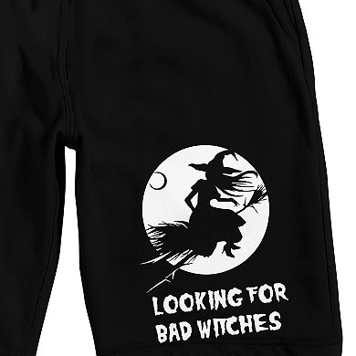 Men's Looking For Bad Witches Pajama Shorts