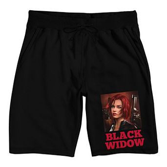 Men's Marvel's Black Widow Pajama Shorts