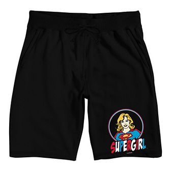 Men's Supergirl Animated Pajama Shorts
