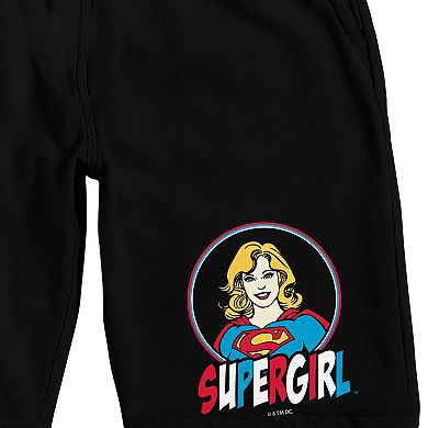 Men's Supergirl Animated Pajama Shorts