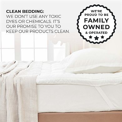 Quilted Ultra Loft Down Alternative Mattress Pad Topper