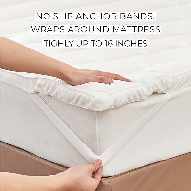 Quilted Ultra Loft Down Alternative Mattress Pad Topper