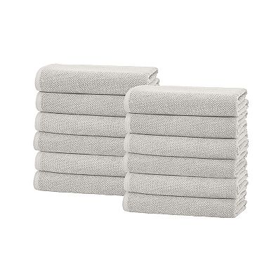 Textured 12 Pack Washcloths