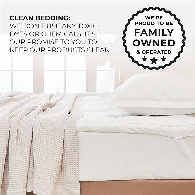 Stitched Ultra Loft Down Alternative Mattress Pad Topper