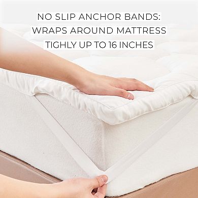Stitched Ultra Loft Down Alternative Mattress Pad Topper
