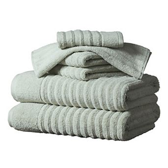 Combed Cotton 6 pc Towel Set