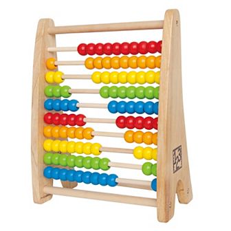 Hape: Rainbow Bead Abacus Colorful Wooden Counting Toy