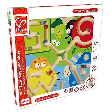 Hape: Best Bugs Wooden Magnetic Wand Bead Maze