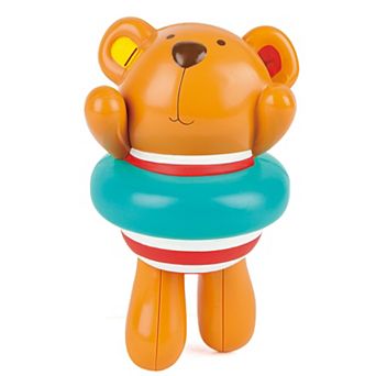 Hape: Swimmer Teddy Wind-Up Water Bath Time Pool Toy