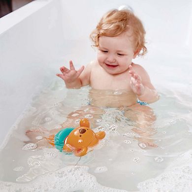Hape: Swimmer Teddy Wind-Up Water Bath Time Pool Toy