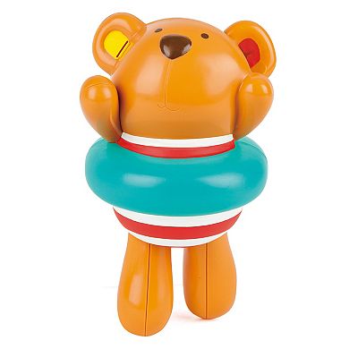 Hape: Swimmer Teddy Wind-Up Water Bath Time Pool Toy