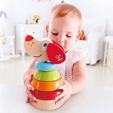 Hape: Pepe Sound Stacker 6-pc. Wooden Puppy Toy