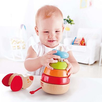 Hape: Pepe Sound Stacker 6-pc. Wooden Puppy Toy