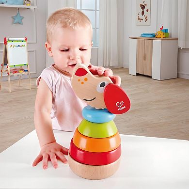 Hape: Pepe Sound Stacker 6-pc. Wooden Puppy Toy