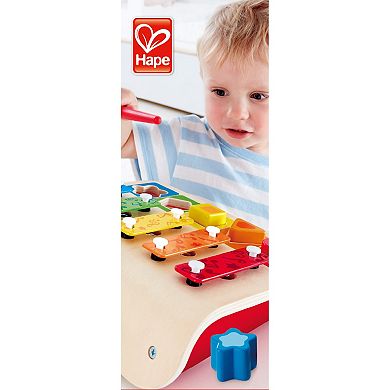Hape: Shape Sorter Xylophone Wooden Multifunctional Instrument Toy