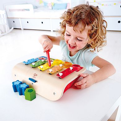 Hape: Shape Sorter Xylophone Wooden Multifunctional Instrument Toy