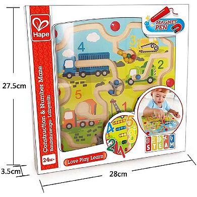 Hape: Construction & Number Magnet Maze
