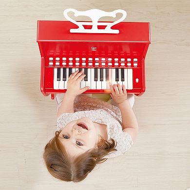 Hape: Learn With Lights Piano & Stool Wooden Electric Musical Toy