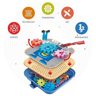 Hape: Cogworks Experimental Playset STEM Engineering Toy