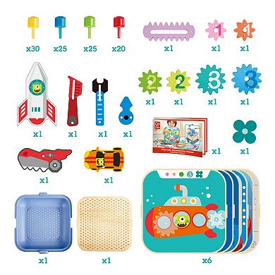 Hape: Cogworks Experimental Playset STEM Engineering Toy