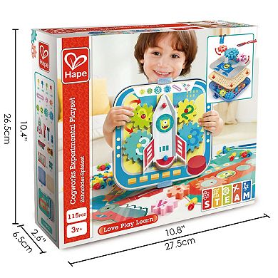 Hape: Cogworks Experimental Playset STEM Engineering Toy