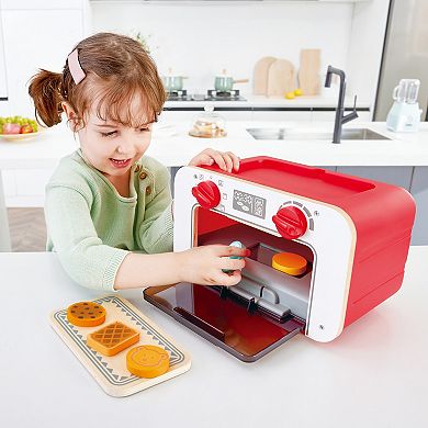 Hape: My Baking Oven With Magic Cookies Light & Sound Wooden Baking Toy