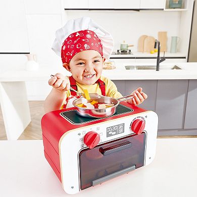 Hape: My Baking Oven With Magic Cookies Light & Sound Wooden Baking Toy