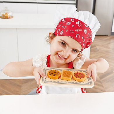 Hape: My Baking Oven With Magic Cookies Light & Sound Wooden Baking Toy