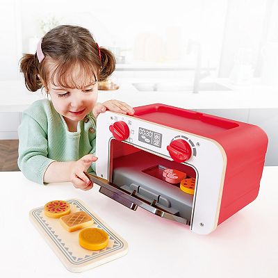 Hape My Baking Oven With Magic Cookies Light Sound Wooden Baking Toy