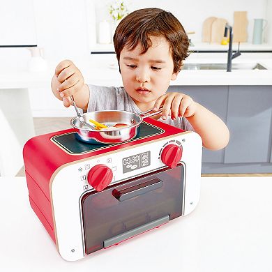 Hape: My Baking Oven With Magic Cookies Light & Sound Wooden Baking Toy