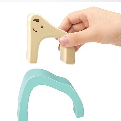 Hape: Arctic Polar Bear Stacking Blocks Wooden Nesting Toy