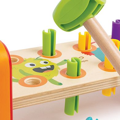 Hape: Monster Match 'n' Smash Hammer Bench Wooden Toy