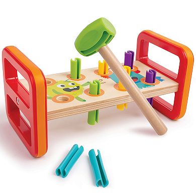 Hape: Monster Match 'n' Smash Hammer Bench Wooden Toy