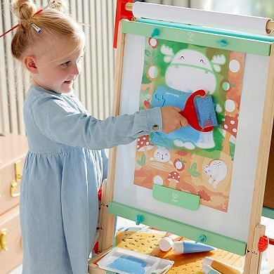 Hape: Sponge Painting Fun 24-pc. 6 Activities Art Set