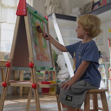 Hape: Sponge Painting Fun 24-pc. 6 Activities Art Set