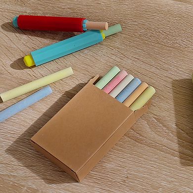 Hape: Chalks & Stencils Art 22-pc. Activity Art Kit