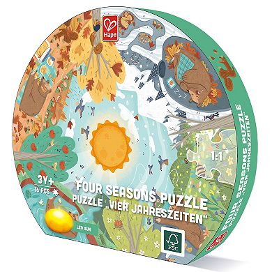 Hape: Four Seasons 16-pc. Puzzle
