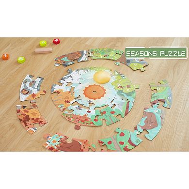 Hape: Four Seasons 16-pc. Puzzle